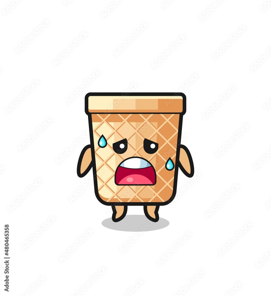 the fatigue cartoon of waffle cone the fatigue cartoon of waffle cone