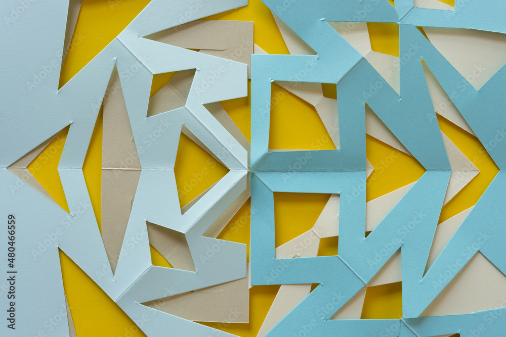 cut paper shapes (not necessarily snowflakes) cut paper shapes (not necessarily snowflakes)