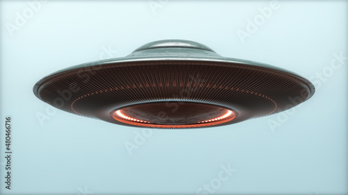 Unidentified Flying Object - Clipping Path Included