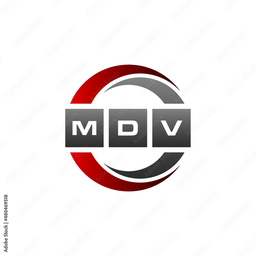 MDV Letter Initial Logo Design Template Vector Illustration MDV Letter Initial Logo Design Template Vector Illustration