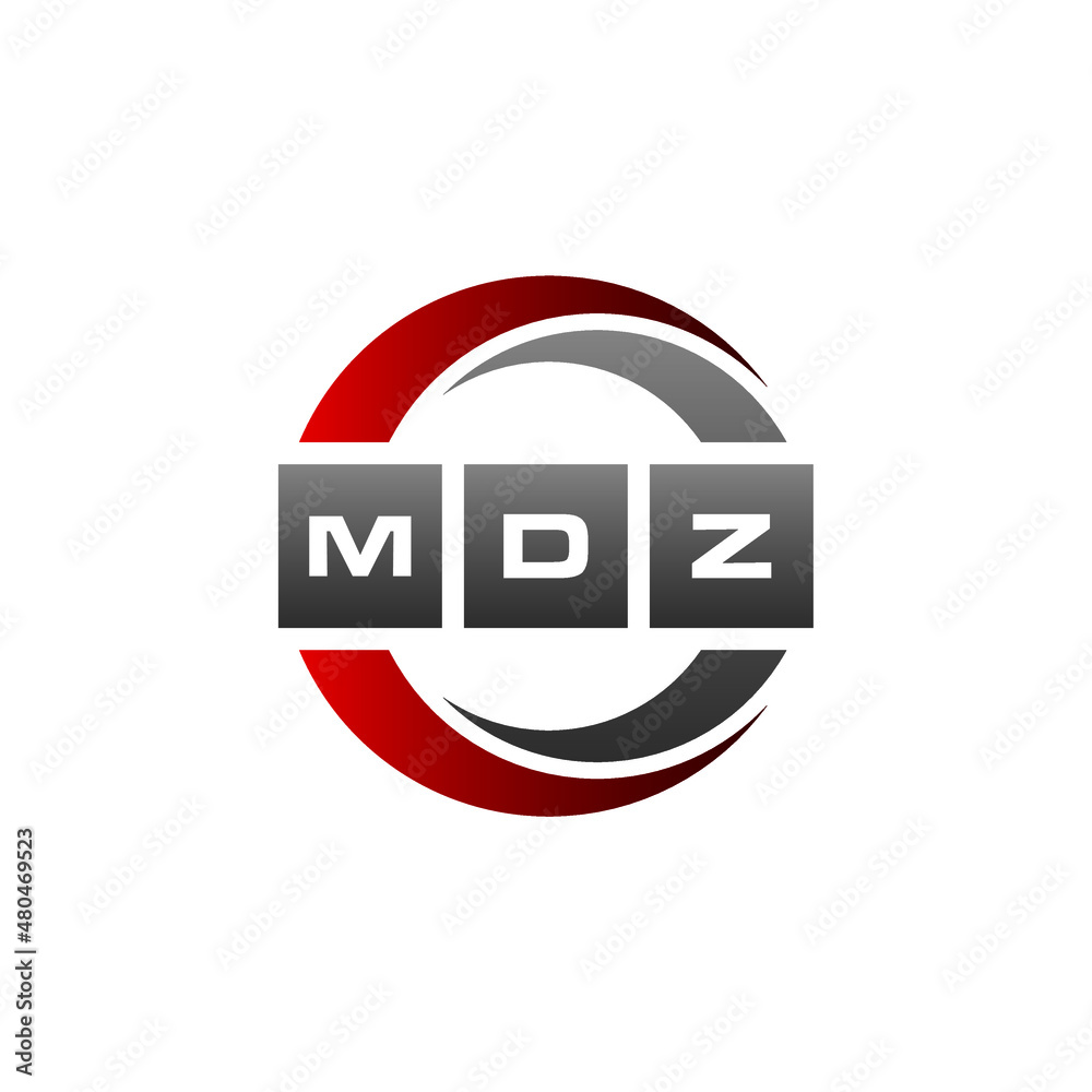 MDZ Letter Initial Logo Design Template Vector Illustration MDZ Letter Initial Logo Design Template Vector Illustration