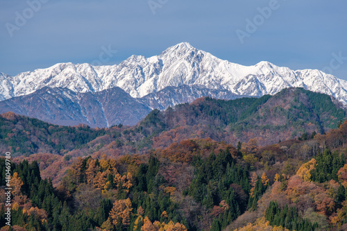 五竜岳の雪景色 © Snoopy walk