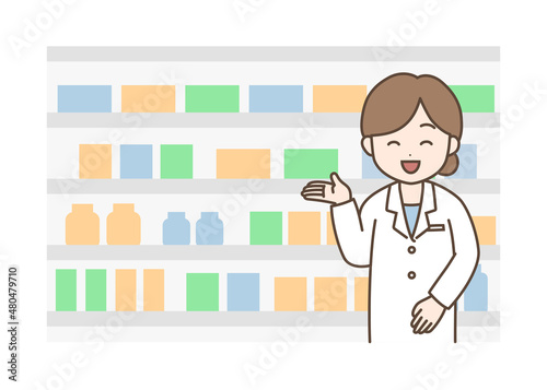 ドラッグストア　薬局　薬剤師　市販薬　OTC　登録販売者