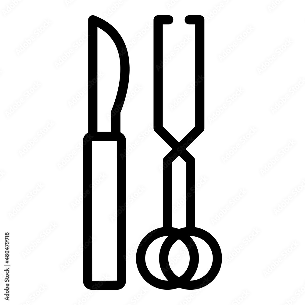 Surgery equipment icon outline vector. Slim beauty Surgery equipment icon outline vector. Slim beauty