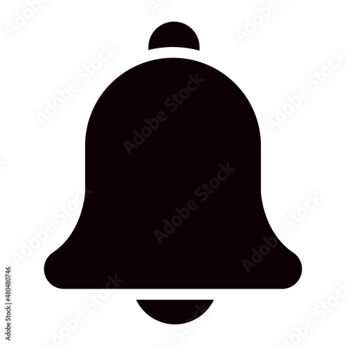 bell glyph icon