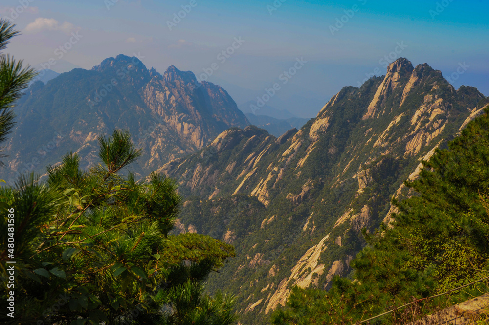 Huangshan Scenic Spot, located in Huangshan City, Anhui Province, China