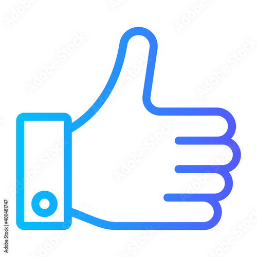 like gradient icon