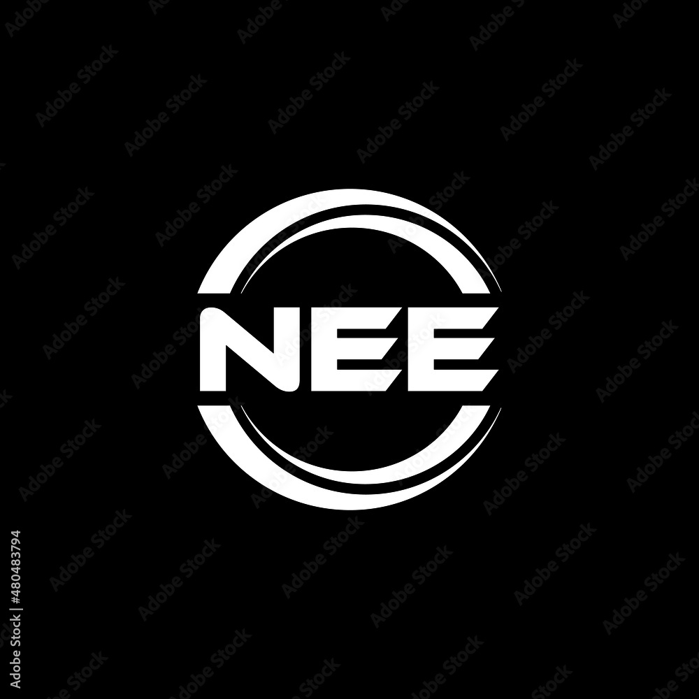 NEE letter logo design with black background in illustrator, vector logo modern alphabet font overlap style. calligraphy designs for logo, Poster, Invitation, etc. NEE letter logo design with black background in illustrator, vector logo modern alphabet font overlap style. calligraphy designs for logo, Poster, Invitation, etc.