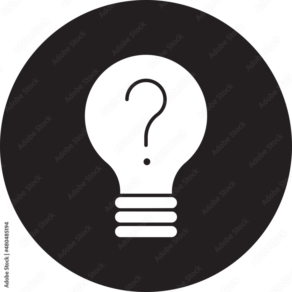 bulb glyph icon bulb glyph icon