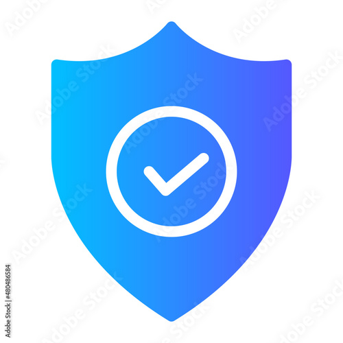 shield gradient icon