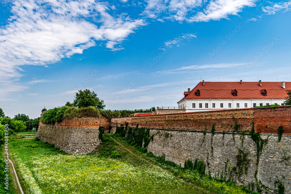 view of the old Dubno Castle