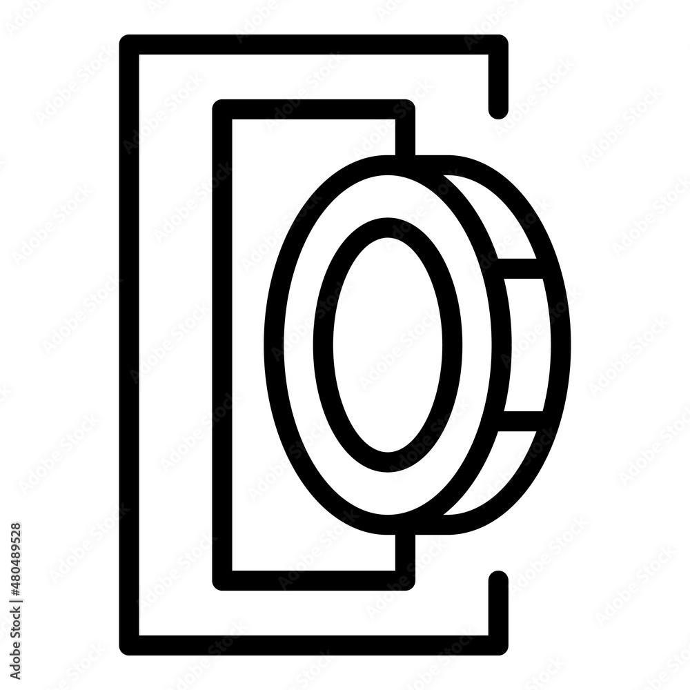 Coin money transfer icon outline vector. Send payment Coin money transfer icon outline vector. Send payment