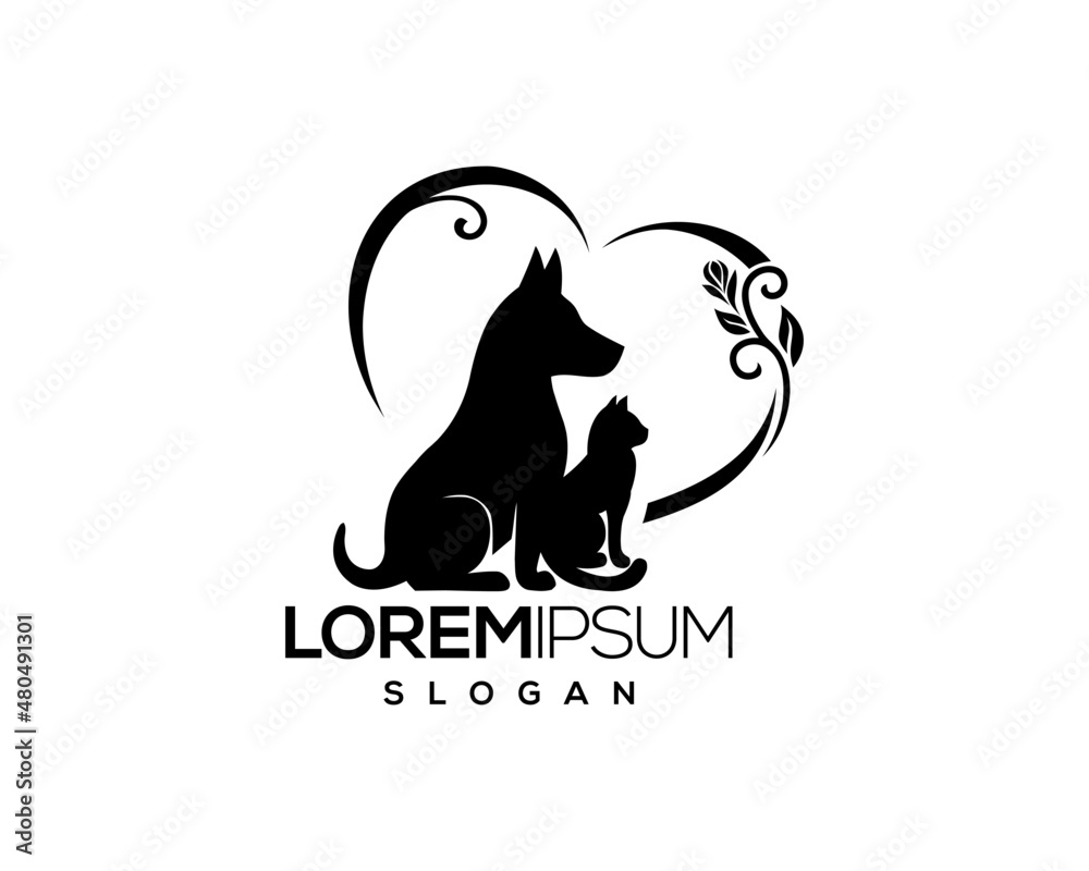 Fototapeta premium abstract, animals, care, cartoon, cat, dog, duck, feed, goose, horse, hospital, kitten, kitty, love, pet, Pet Food, puppy, shelter, adorable, animal, cat, character, couple, cute, design, dog, downl