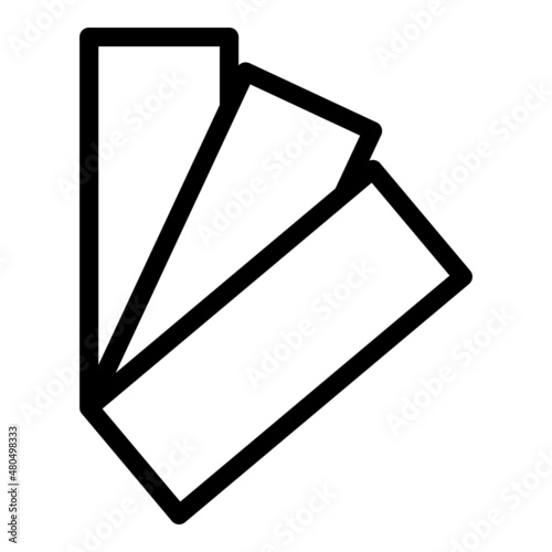 Cement plaster icon outline vector. House building
