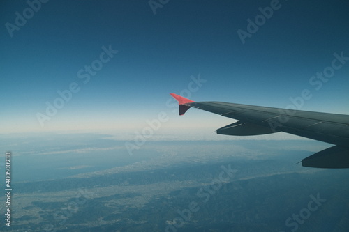 朝日と空の旅