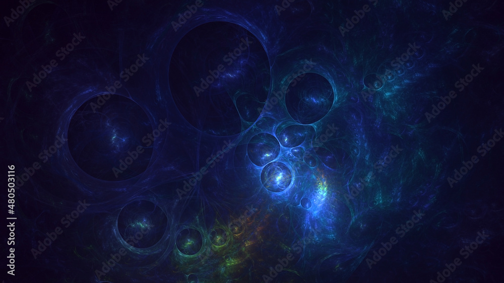 3D rendering abstract multicolor fractal light background 3D rendering abstract multicolor fractal light background