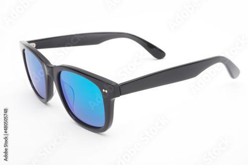 Sunglasses with white background