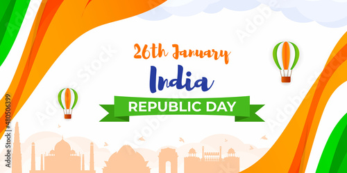 vector illustration for Indian happy republic day