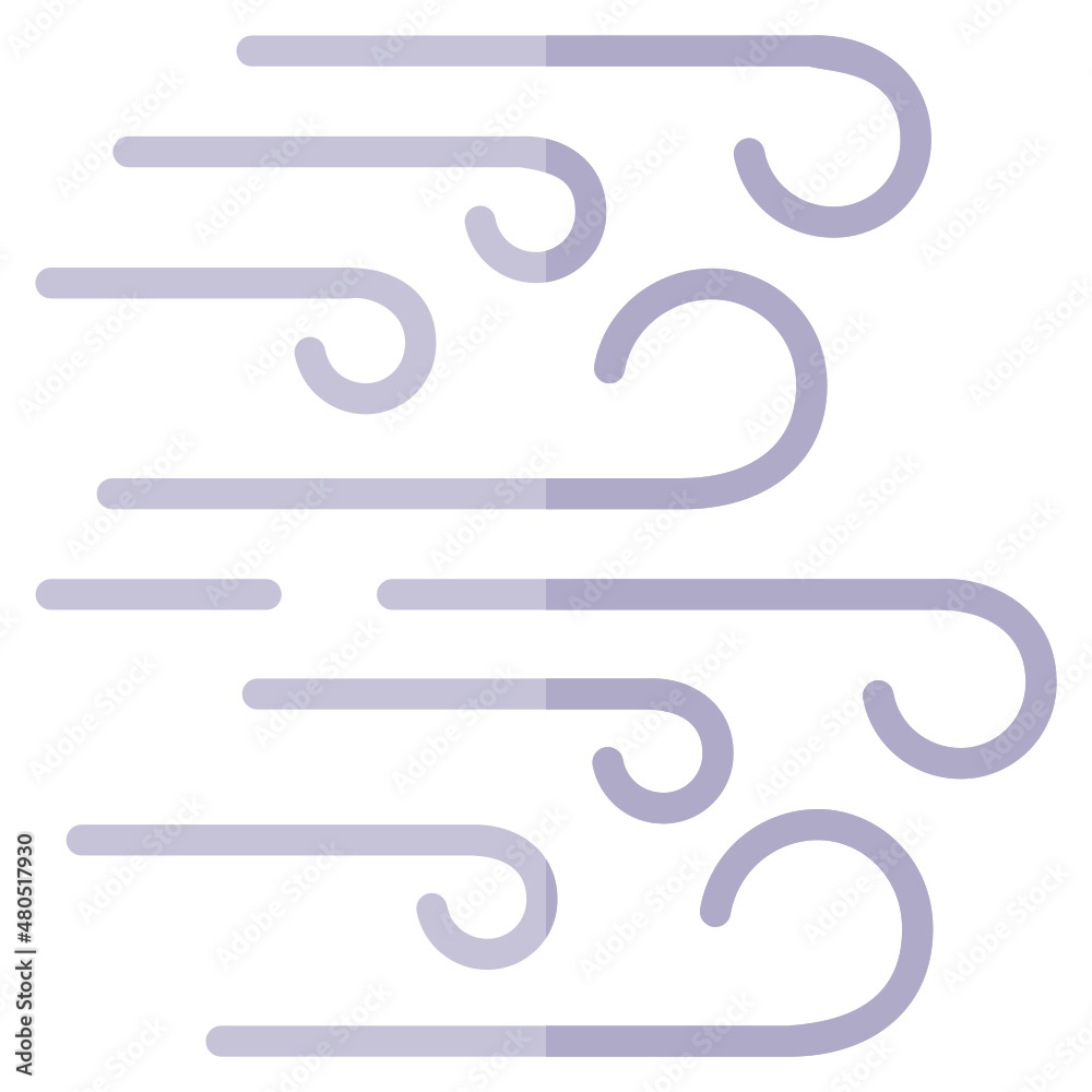 Wind flat icon Wind flat icon