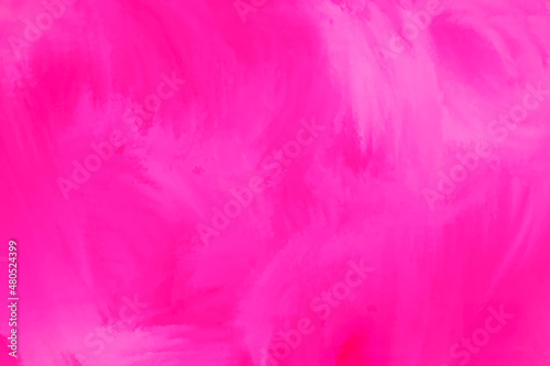 Pink and white feather background fluffy decoration