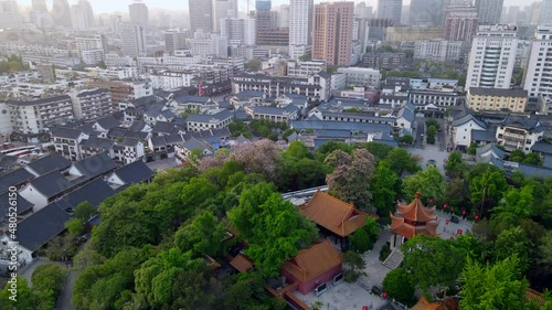 aerial photography xuzhou city architecture landscape skyline photo