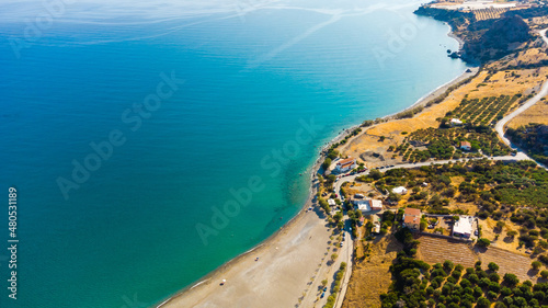 Landmarks of Crete island. Greece