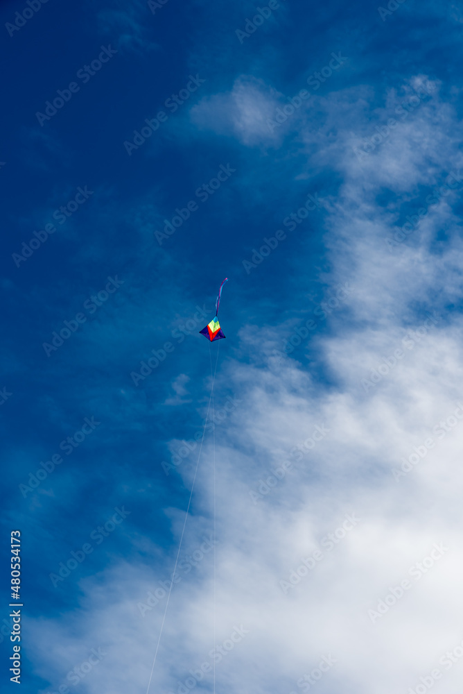 Fototapeta premium Colorful Kites flying over the sky