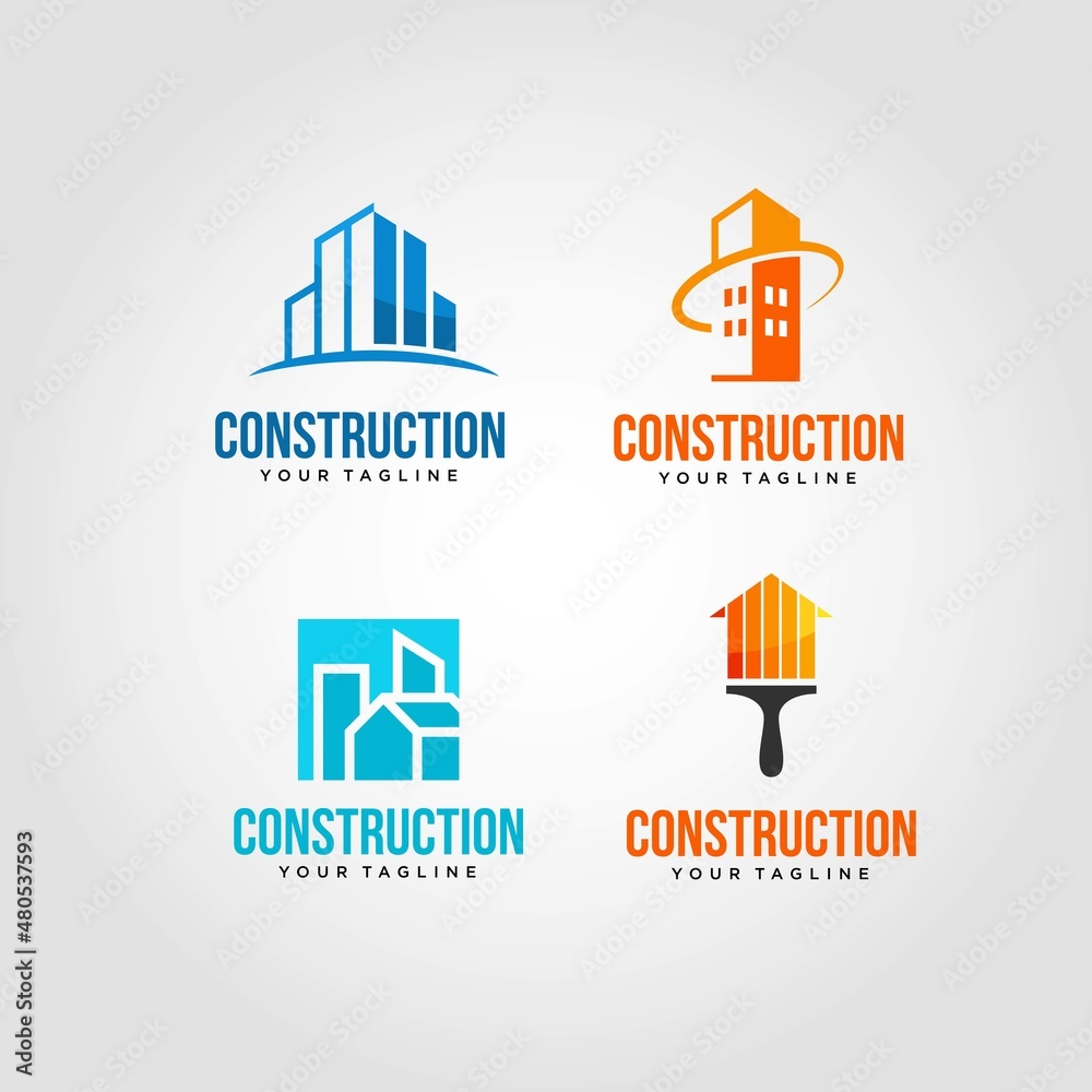 Construction logo design vector. Suitable for your business logo
