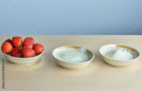 strawberries and cream