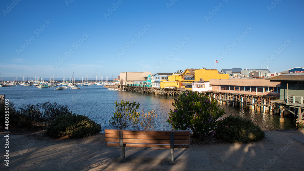 Monterey Pier view, California USA