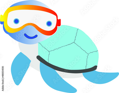 turtle swimming