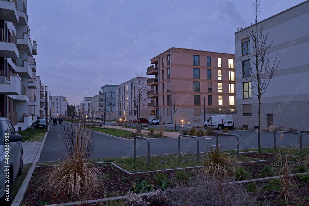 wohnsiedlung an der ölmühle in hattersheim am main