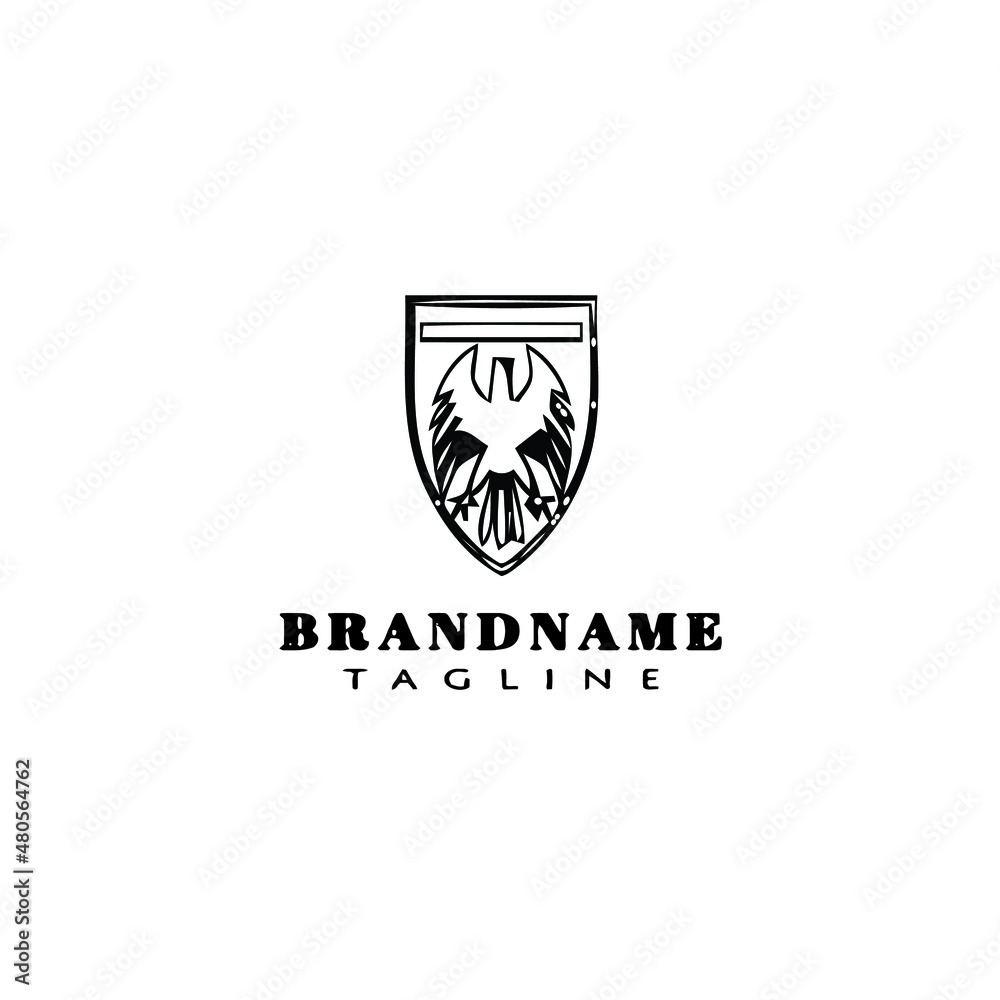 eagle symbol logo cartoon icon design template black isolated vector illustration eagle symbol logo cartoon icon design template black isolated vector illustration