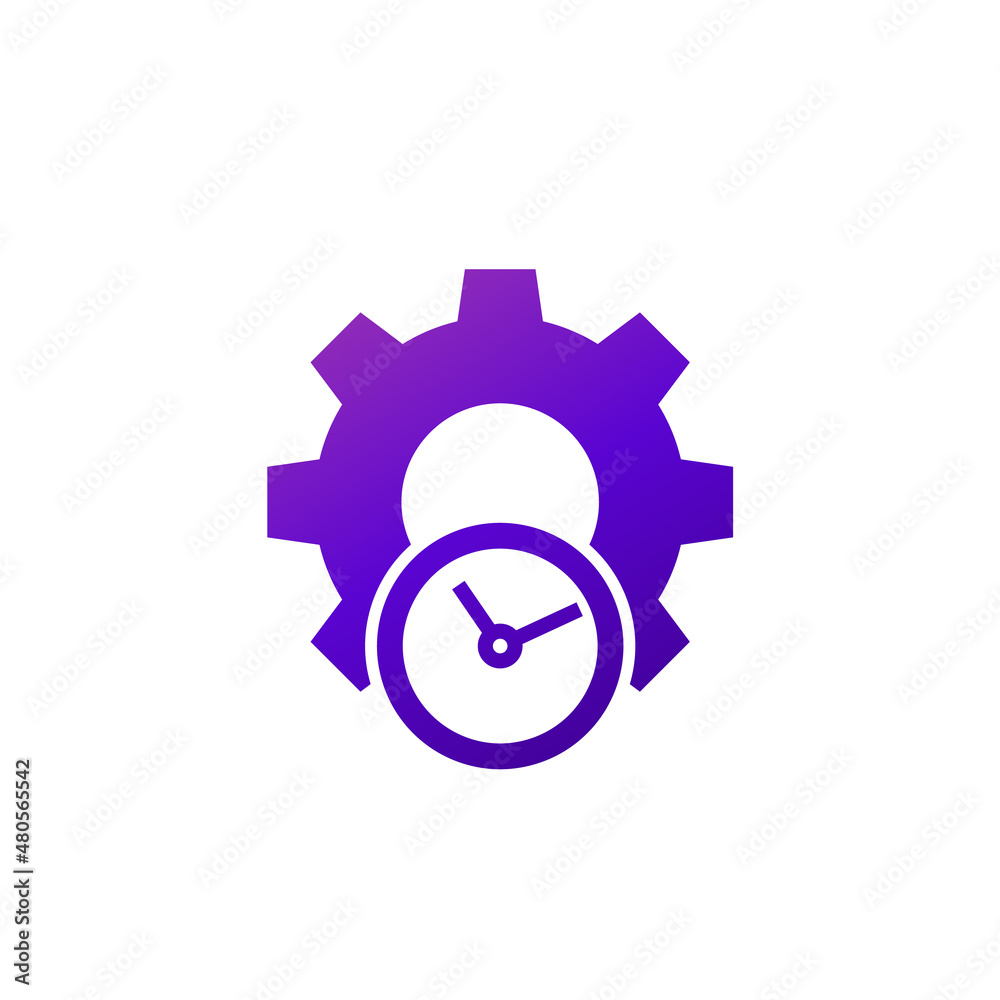 efficiency and efficient production icon efficiency and efficient production icon