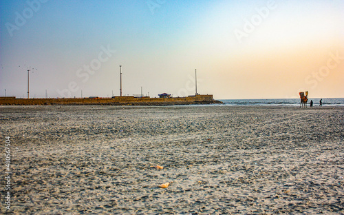 Seaview beach in evening time