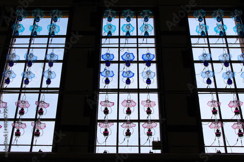 window in the building