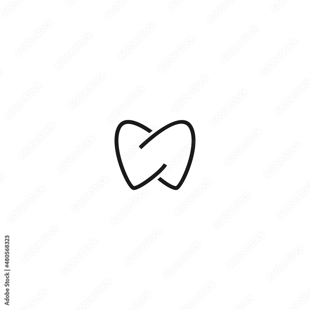 dentist logo, simple, elegant, abstract dentist logo, simple, elegant, abstract