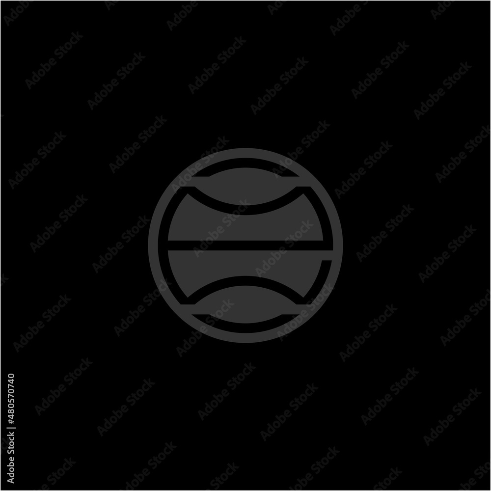 letter E combination logo, simple, elegant letter E combination logo, simple, elegant