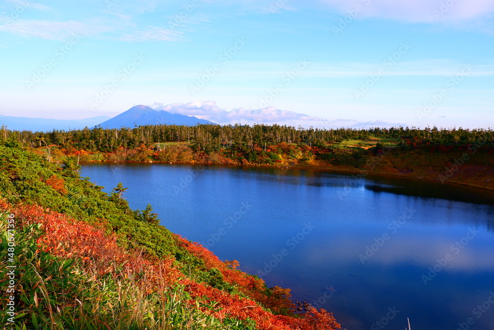 八幡平からの岩手山