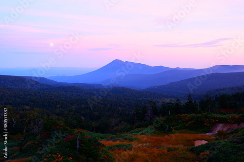 八幡平からの岩手山