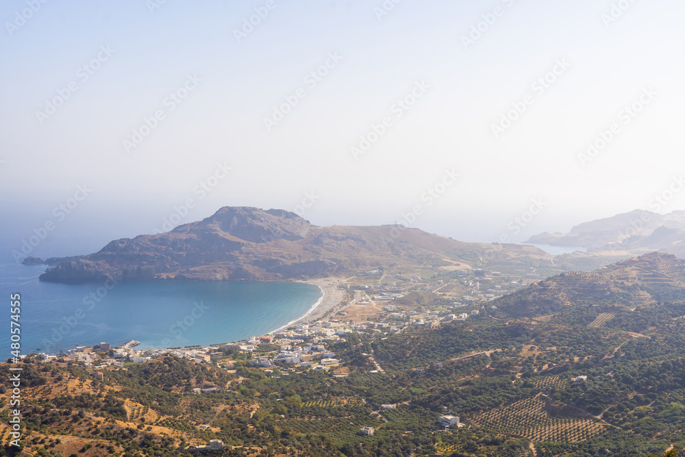 Mountain view, Heraklion District, Crete Island, Greece