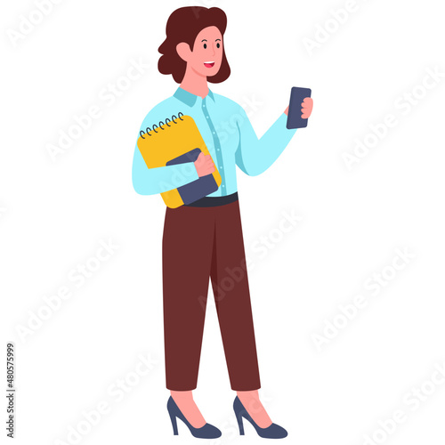 A perfect design icon y accountant