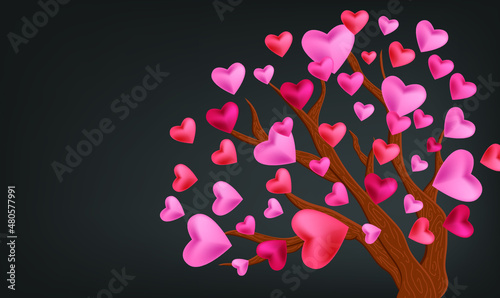 happy valentines day pattern illustration background february party wallpaper banner template flyer poster event label backdrop modern vector design sale holiday love heart wedding icon romance space