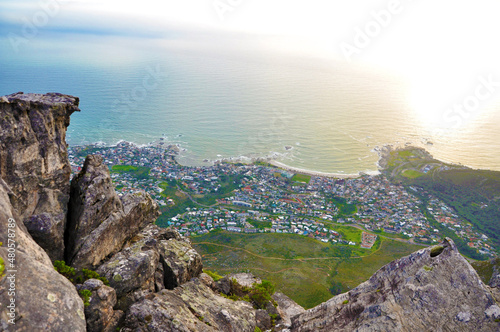 view from the mountain