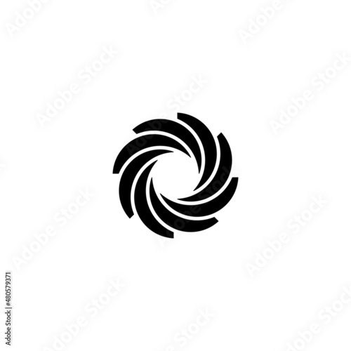 spinning fan logo