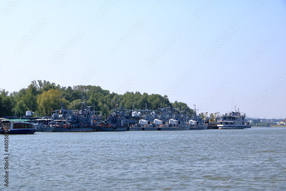 Abandoned Shipwreck in the Danube Delta in Romania