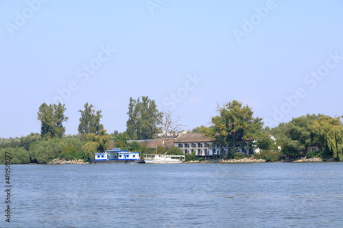 Tourist resort in Danube Delta, the second largest river delta in Europe