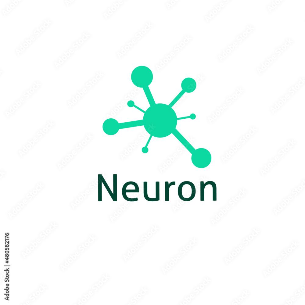 Design logo neuron Design logo neuron