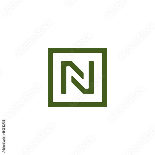 financial nuance logo (letter n)
