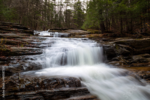 Fototapeta Naklejka Na Ścianę i Meble -  Waterfalls of Western Massachusetts in Fall